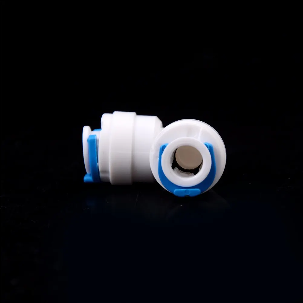 

2Pcs Elbow Quick Connect Push Fit Tube 1/4"-1/4" RO Water Reverse Parts