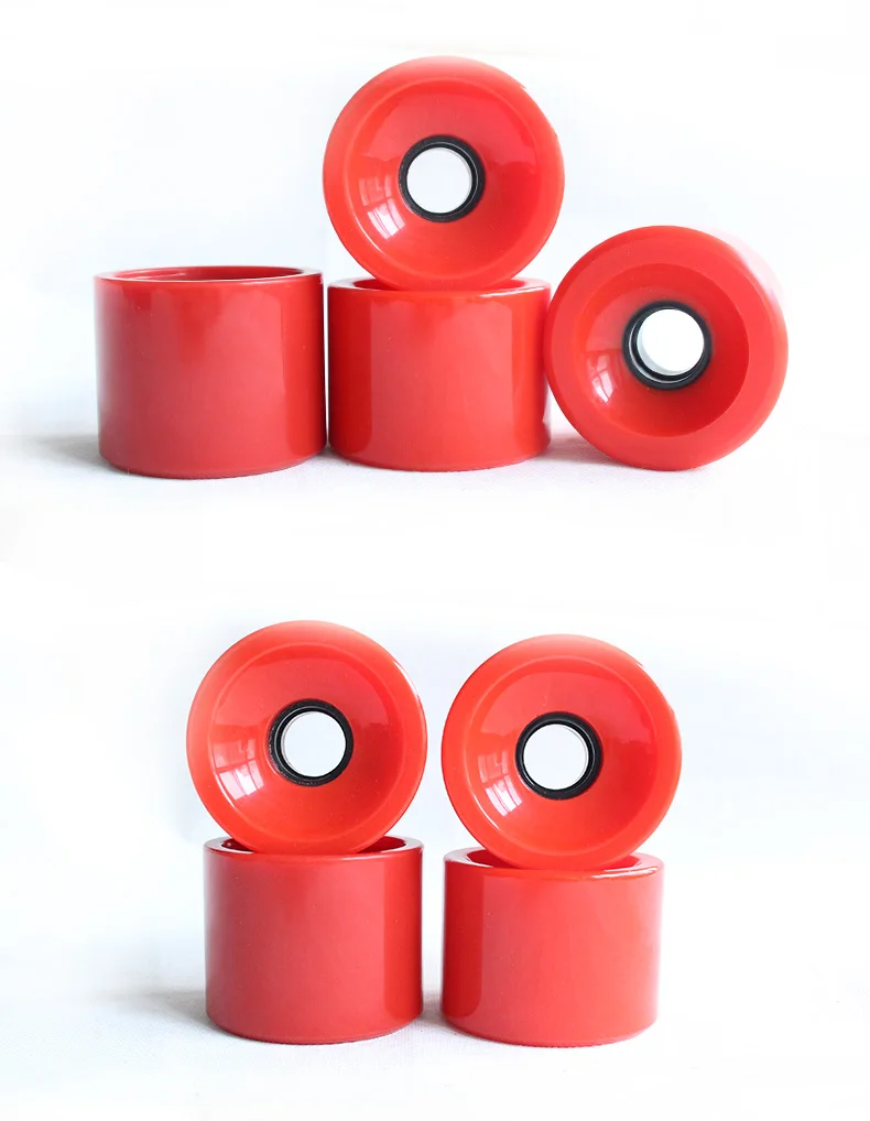 1pcs Wheel High Strength Longboard Skateboard Wheels 70mmx51mm Wheel for Long Board Skateboard Multicolor Wearproof