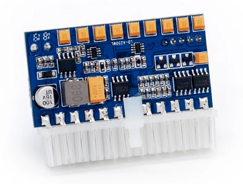 RGEEK 250P 24pin DC ATX PSU 12 В DC вход 250 Вт пиковый выходной переключатель DC-DC ATX Pico PSU MINI ITX PC источник питания для компьютера