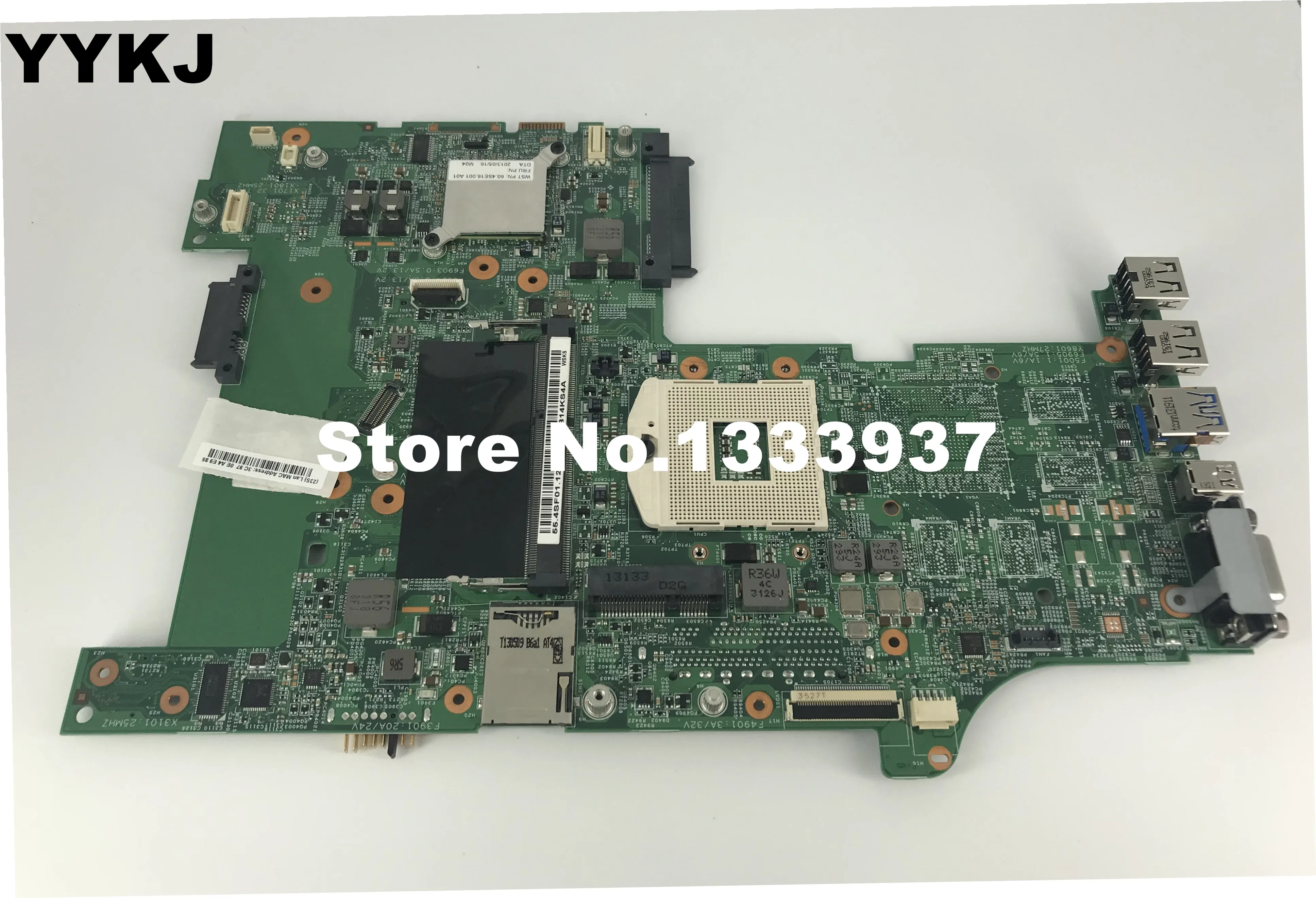 

Материнская плата 04Y2026 для ноутбука lenovo L530, материнская плата 554SF01121 11S0C55186, материнская плата 100%