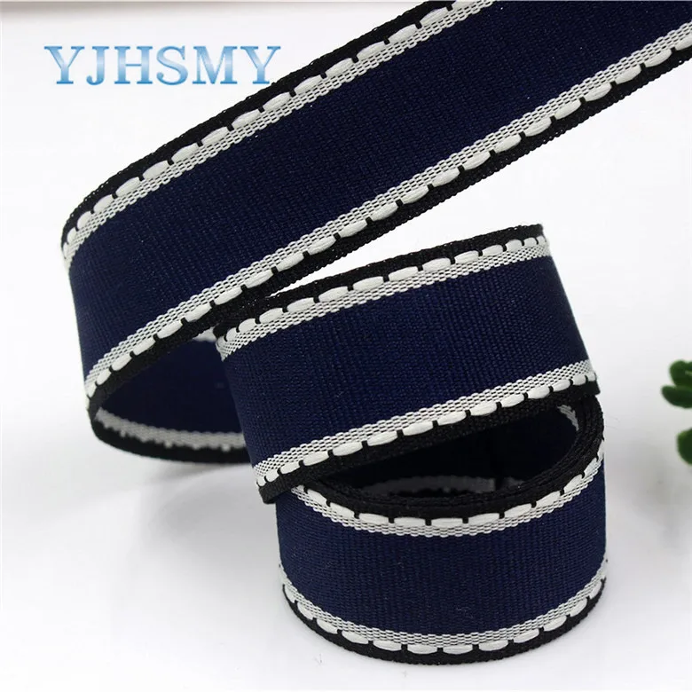 G-181028-1463 YJHSMY G-181028-1459, 25 мм 10 ярдов сплошной цветной крючок кружево grosgrain ленты, свадебные украшения, рукоделие Подарочная упаковка материалов - Цвет: G-181028-1463