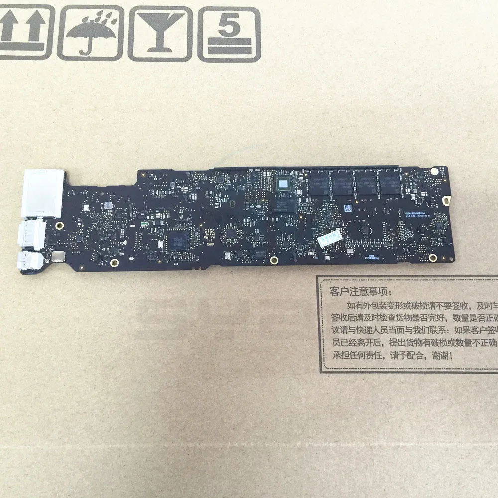 A1466 материнская плата для ноутбука Macbook Air 13 3 &quot1 6 ГГц 4 Гб материнскую плату 820 00165