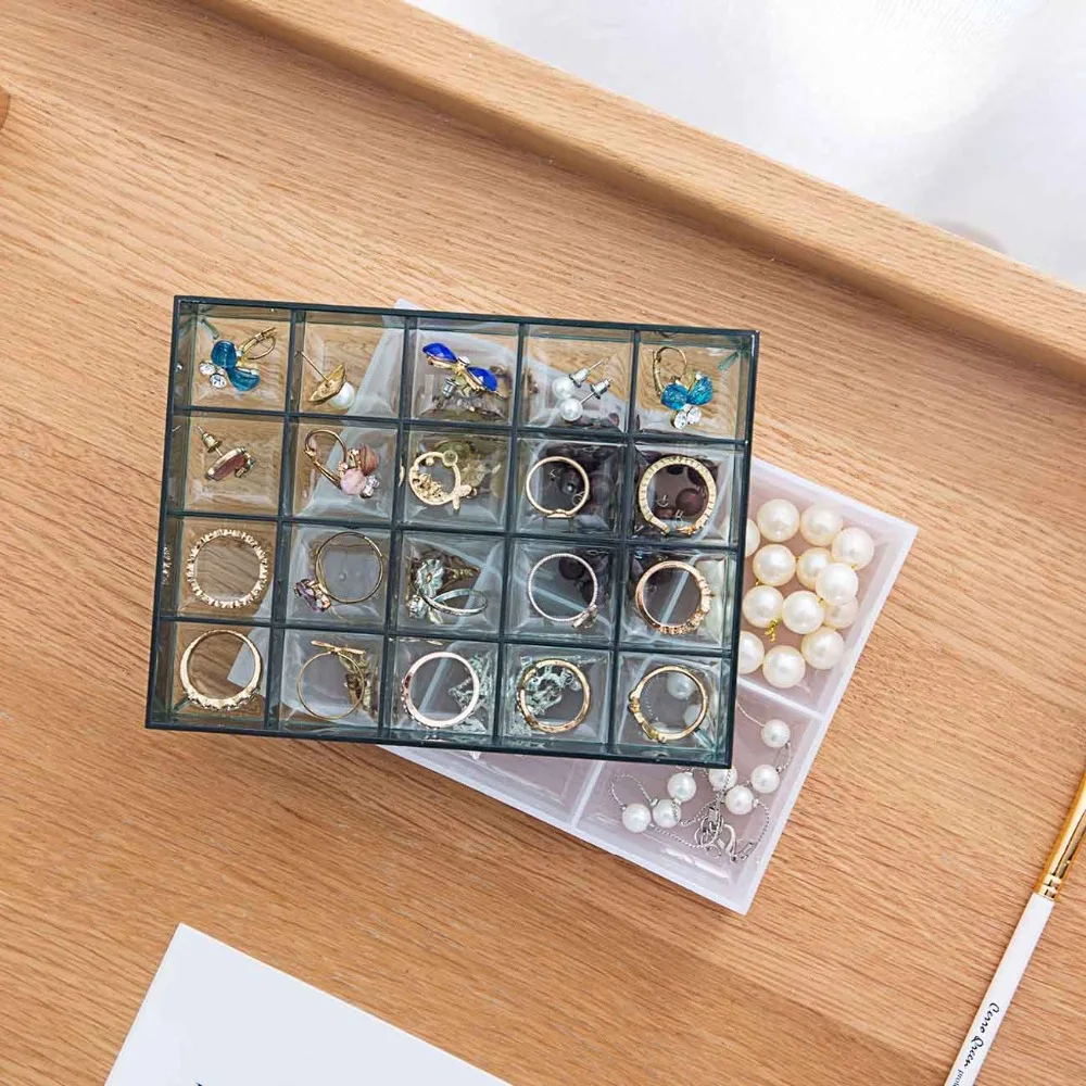 Органайзер для ювелирных изделий портативный держатель драгоценностей ящик