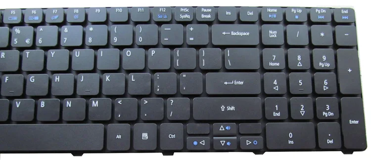 Новая клавиатура для ноутбука США Acer Aspire 5733 5250 5253 5349 5560 5560G 5733Z 7250 7552 7739 7739G 7739Z 7739ZG