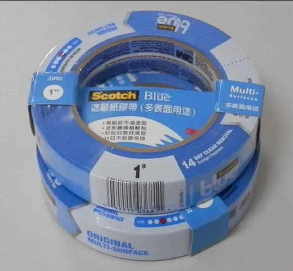 

Free Shipping 1rolls/lot 3M Scotch 2090 Blue Painter tape 45mmx60yards