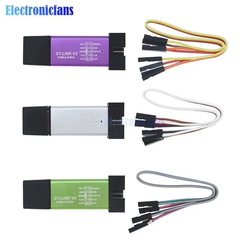 ST-Link V2 STM32F103C8T6 ARM ST-Link V2 Mini STM8 STM32 Simulator скачать Минимальный модуль разработки системы для arduino DIY KIT - Цвет: ST-Link V2