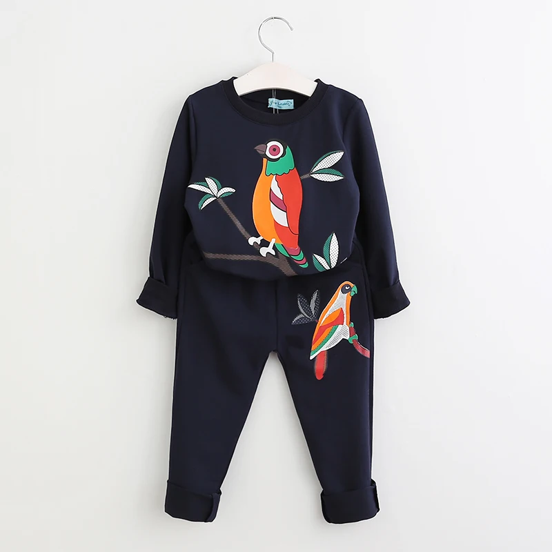 Bear Leader Autumn Children Boys Clothes Sets Long Sleeve T-shirt+Jeans 2pcs Kids Suits Cartoon Car Pattern Clothing | Детская одежда и