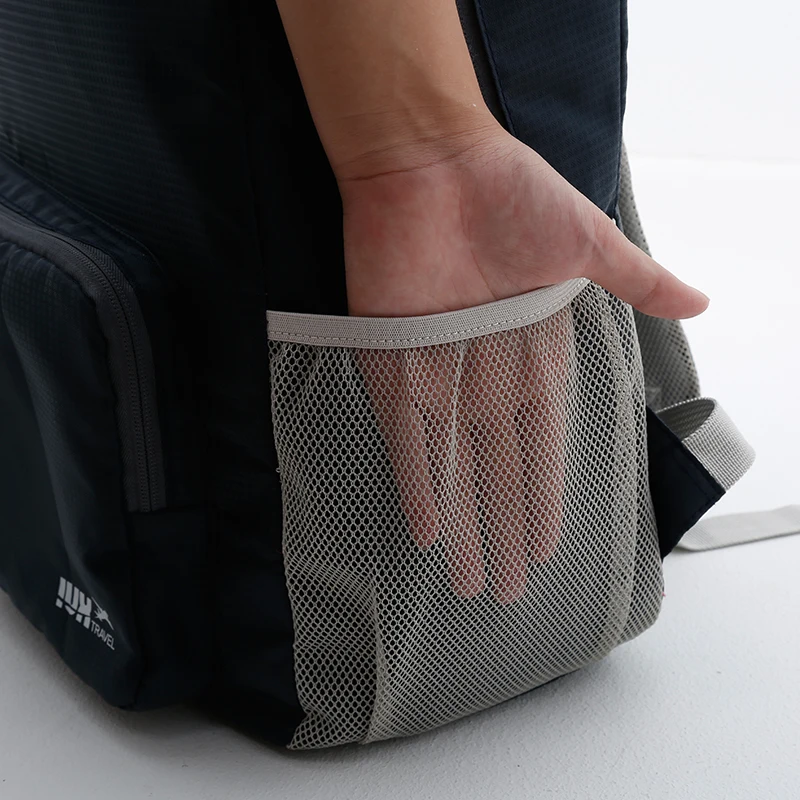 Новое поступление 2019 легкий складной рюкзак из полиэфира с отверстием для