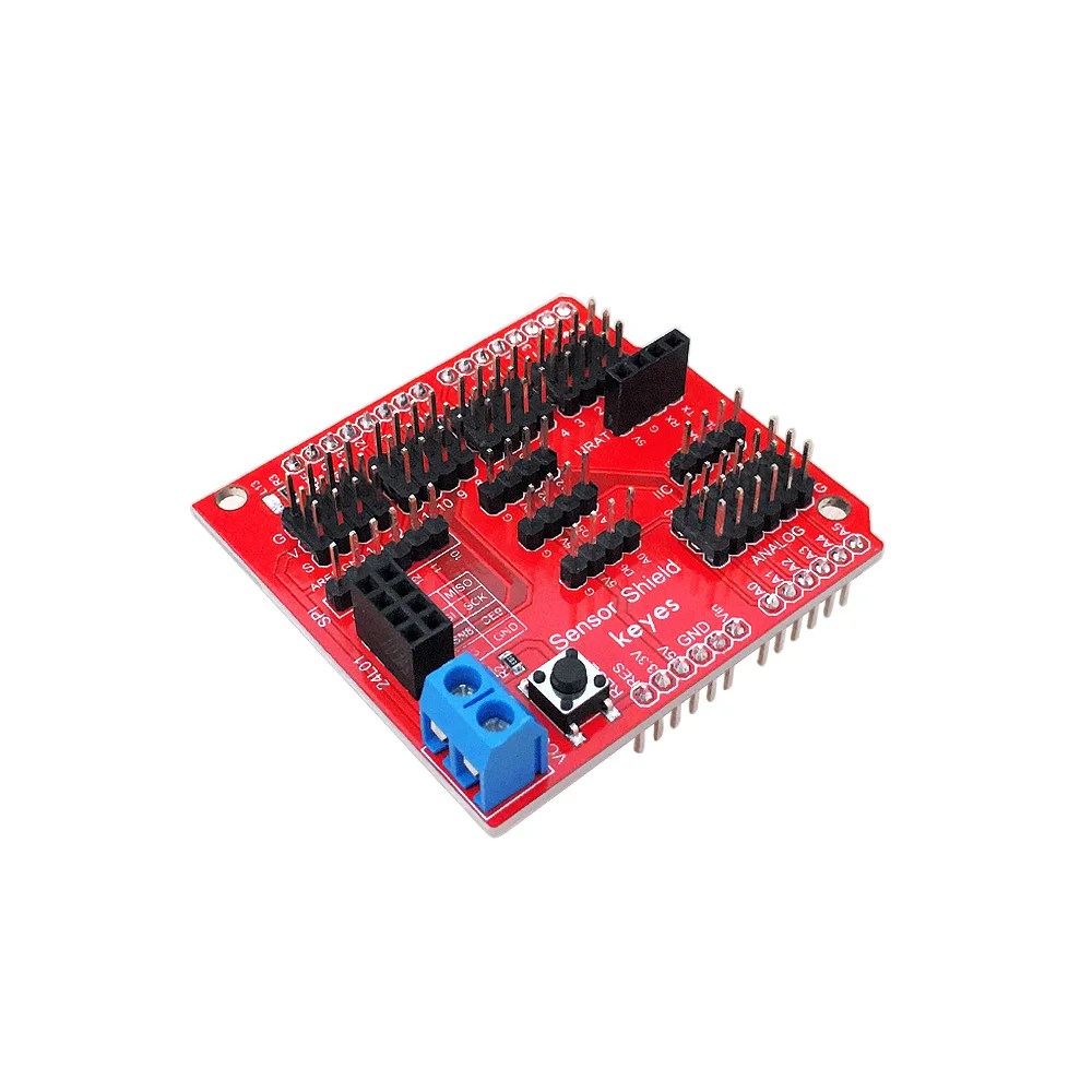 KEYES сенсорный Щит V5.0 Плата расширения для Arduino uno R3|shield for arduino|shield arduino unoshield |
