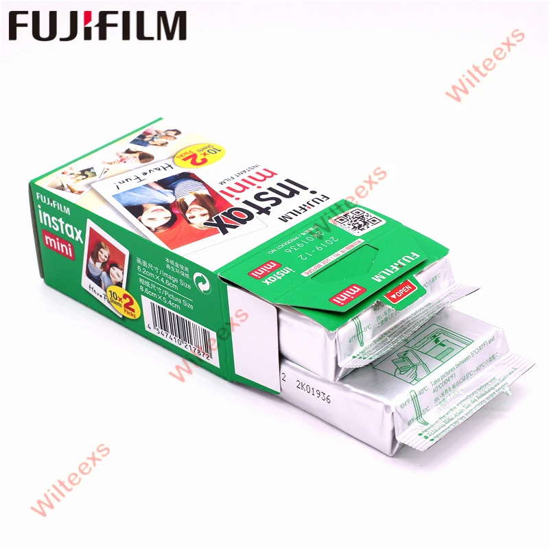 20 100 листов белая пленка для Fuji Instax Mini Instant Фотобумага мгновенного фотоаппарата 11 8