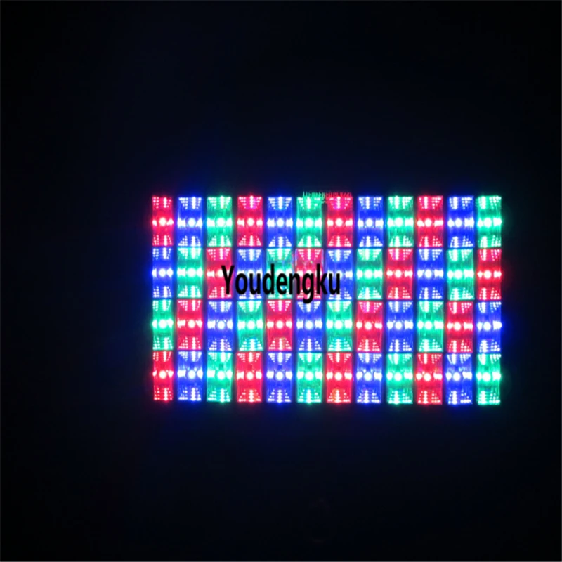 2 шт. осветительное оборудование для студии ТВ 48 3 Вт LED Крытый rgb настенный