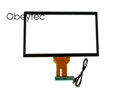 Obeytec 32 &quotPCAP проекционный емкостный сенсорный экран 10 касаний стеклянный датчик