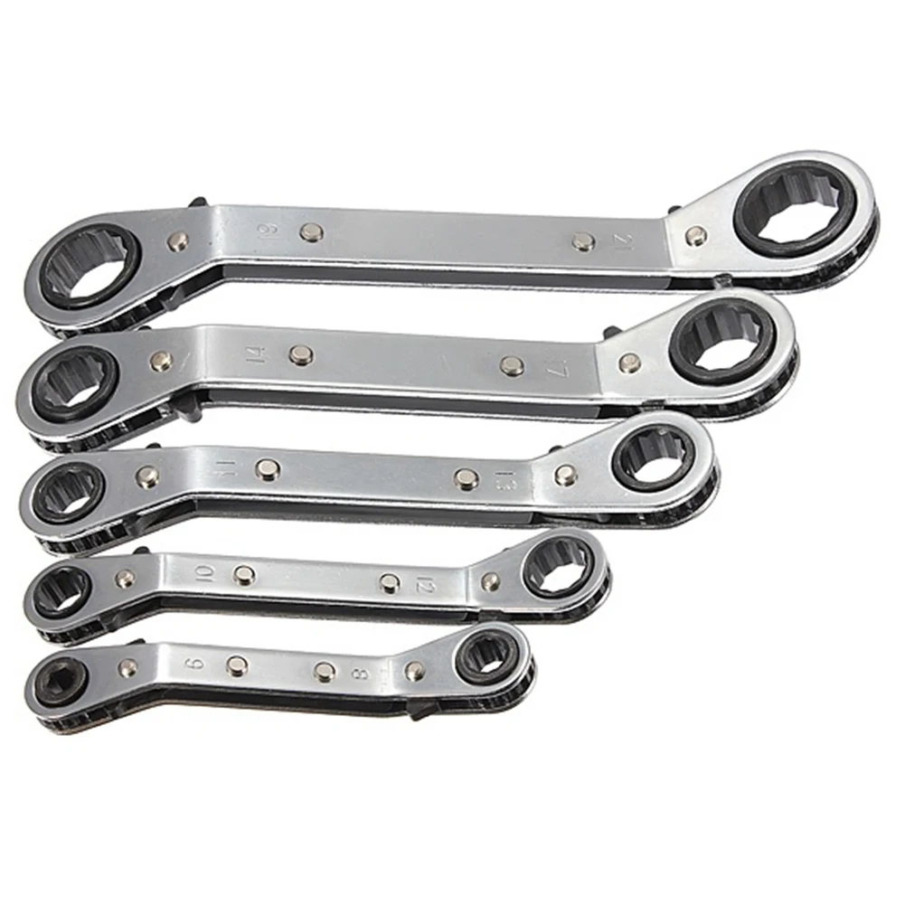 3 размера гаечный ключ с трещоткой Комбинации гаечные ключи комплект из за