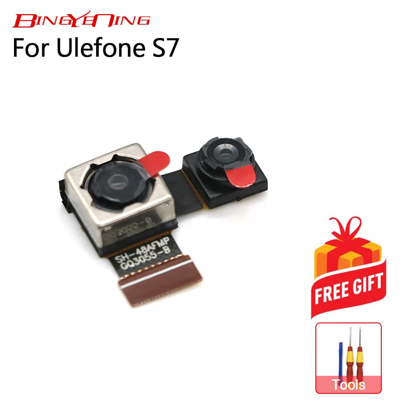 BingYeNing высокое качество новинка оригинал Ulefone S7 8.0MP задняя камера запасные части