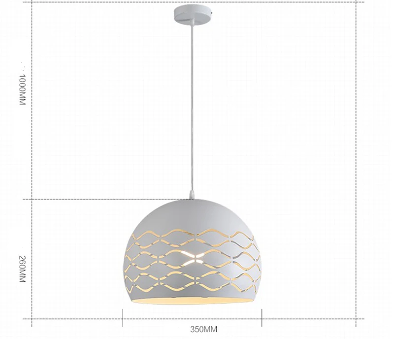 

Global ball hanging lamp for dinning room corridor bedroom modern style iron round ball hanging lamp