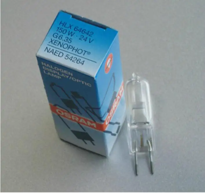 2 шт./лот для Osram HLX64642 24V 150W GER. Xenophot NAED 54264 G6.35 Лампа ANSI FDV LIF M1/84 дисплей оптический HLX