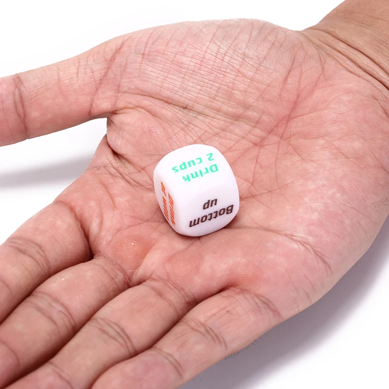 1 шт. новые питьевой вина английские игральные кости азартные игры для взрослых