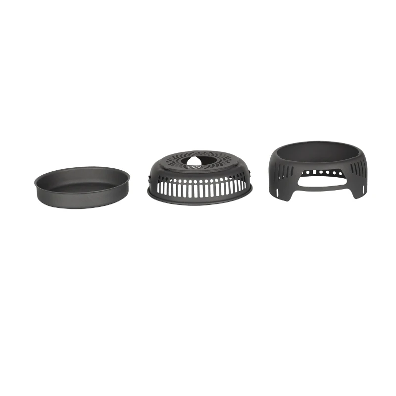 ALOCS CW-C05 2-4 people Outdoor Camping Cook set 1.7L pot and 1.4L Fry Pan Stove with Portable Bag | Спорт и развлечения