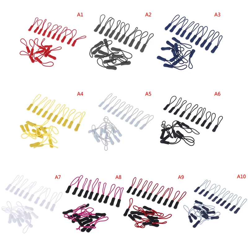 20 шт. съемник для застежки-молнии фиксатор сменный зажим | Багаж и сумки