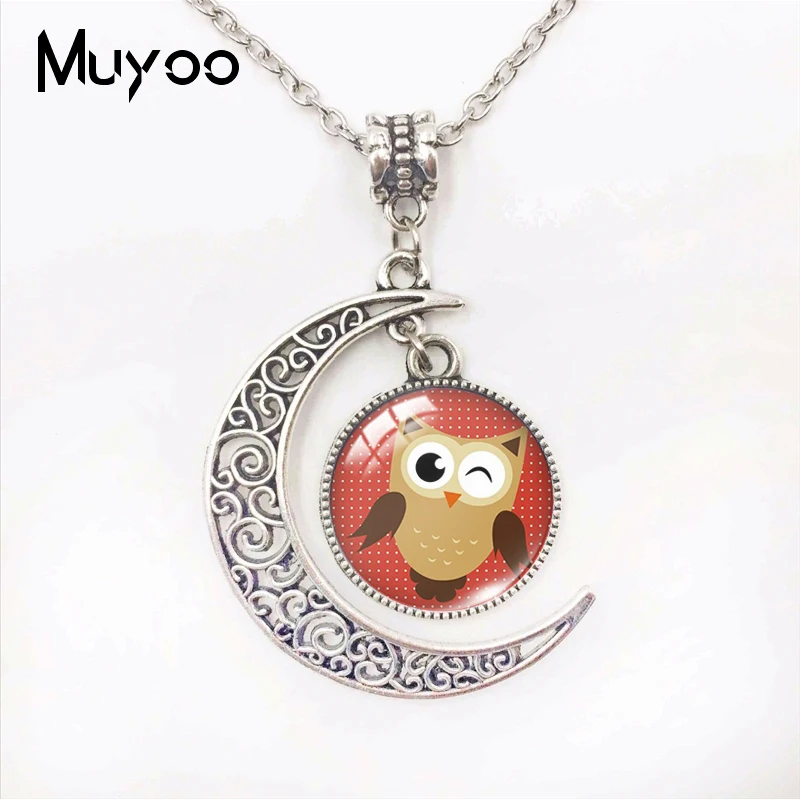 Ожерелье с подвеской в виде милой совы | Украшения и аксессуары