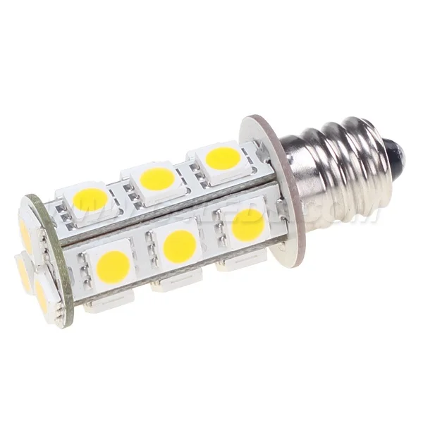 18LED 5050SMD E12 светодиодных фар для авто лампы 12V 24V белого цвета/теплый белый 3 Вт
