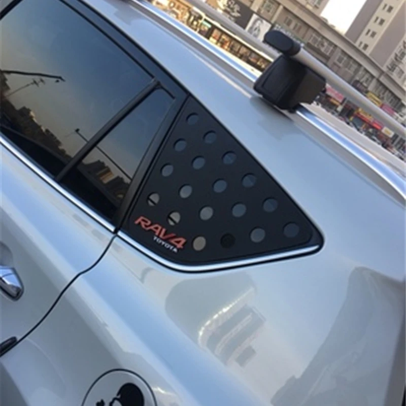 Применение для Toyota RAV4 окна жалюзи PP Пластик солнцезащитный козырек Cove Защита от солнца на заднее стекло авто украшения автомобиля и установка
