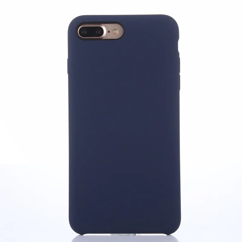 Официальный жидкий силиконовый резиновый чехол-накладка для iPhone 11 Pro Max X XS Max XR 6 6S Plus 6 7 8 Plus Мягкий сенсорный чехол Fundas