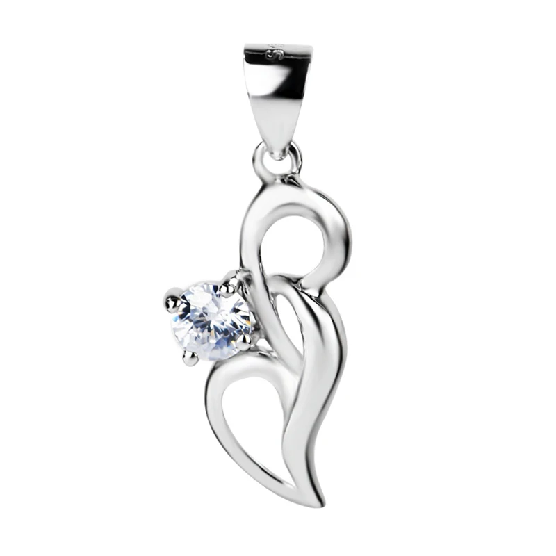

GND0228 New 925 Sterling Silver Lovely Sweet Beauty Crystal CZ Necklaces Pendants ,Fashion Jewelry Gift For Women
