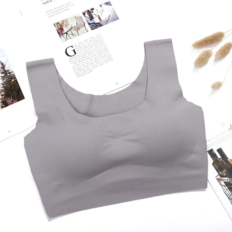 Бюстгальтер пуш ап из ледяного шелка с двойной чашкой|Бюстгальтеры| |