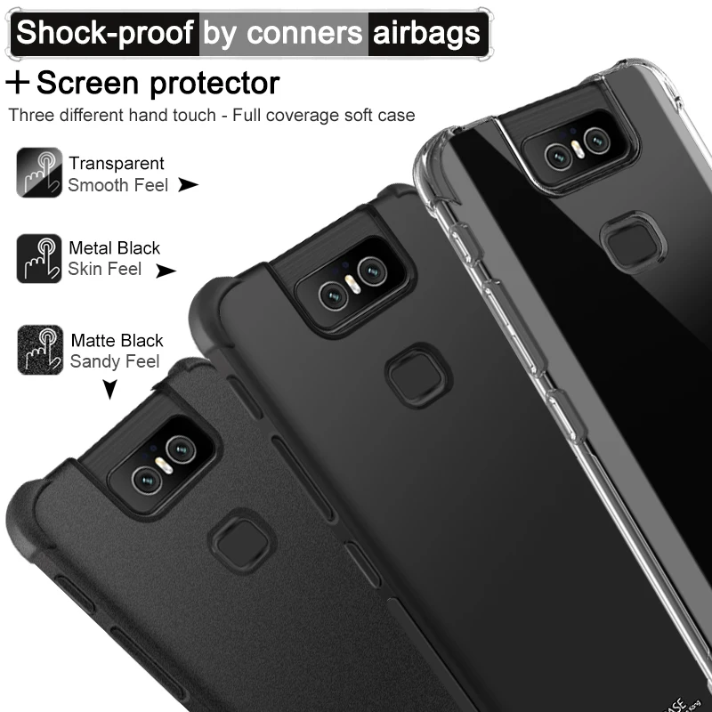 Imak Противоударная подушка безопасности чехол для Asus Zenfone 6 ZS630KL Мягкий
