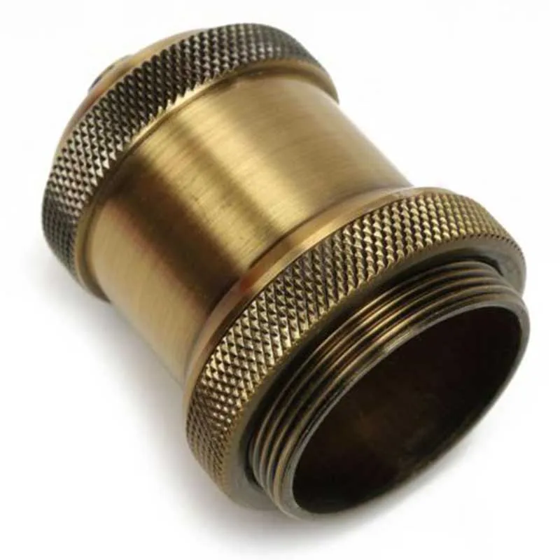 Винтажный держатель для цоколя лампы алюминиевая резьба световая розетка