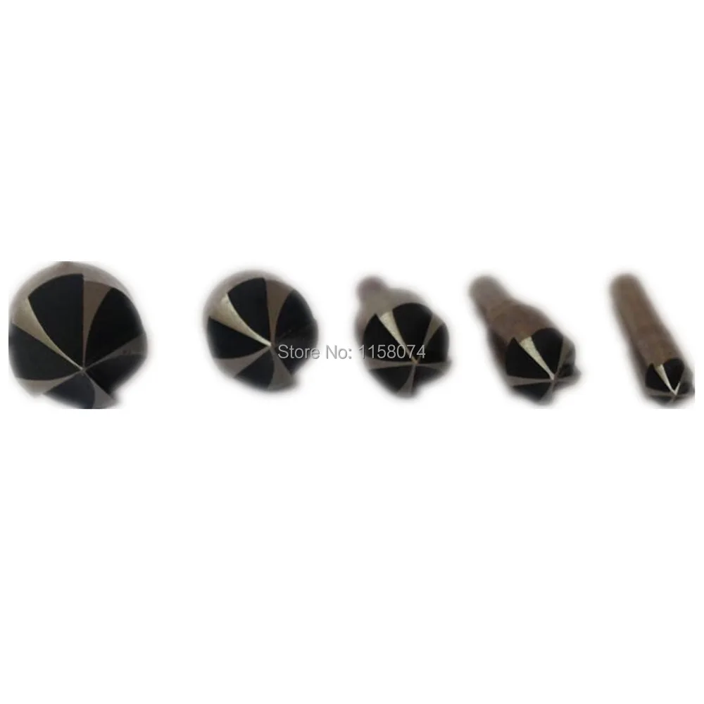 5pc 82 Degree 5 Flutes Angle Counter Sink Bit Tri-Flat Shank Countersink Drill Set Wood Chamfer 1/4" 3/8" 1/2" 5/8" 3/4" |