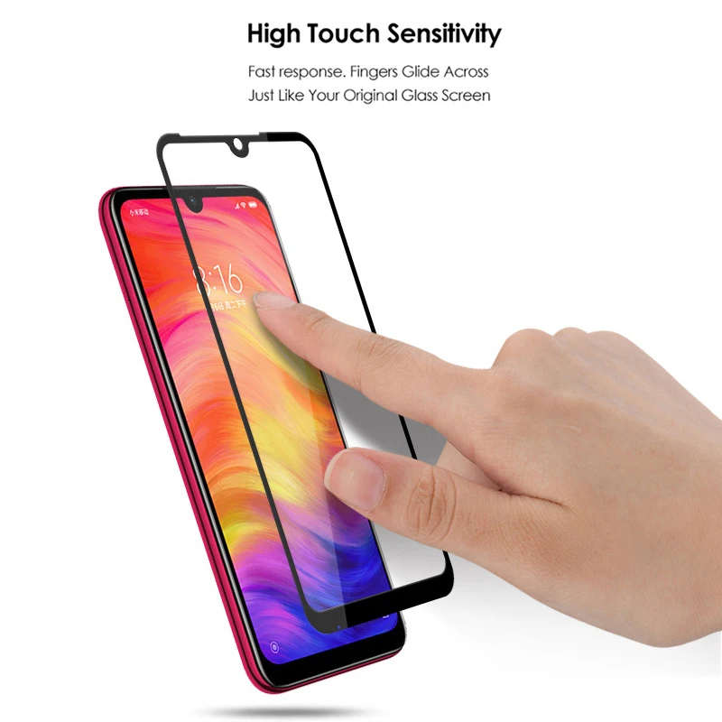Suntaiho 9 H закаленное стекло для Xiaomi redmi Note 7 полное покрытие защитная пленка для redmi Note5 5Por для redmi 4X