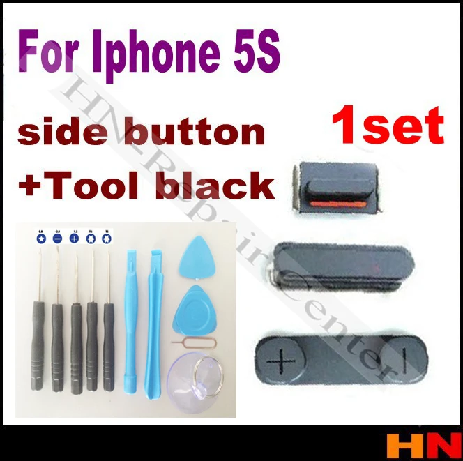 Боковая кнопка питания для iPhone 1 комплект регулировки громкости + отключения