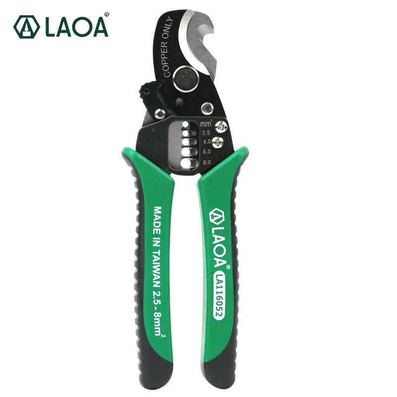 

LAOA Stripping Pliers 3 in 1 Multifunction Universal Coaxial Cable Wire Stripper Cutter Electrician Paring Wires