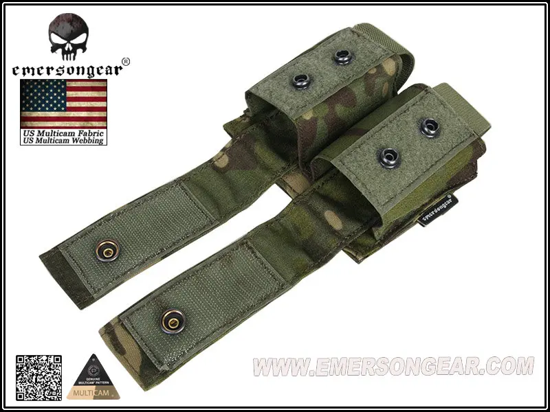 Emersongear LBT Стиль 40 мм двойная сумка Боевая облегченная модульная система переноски