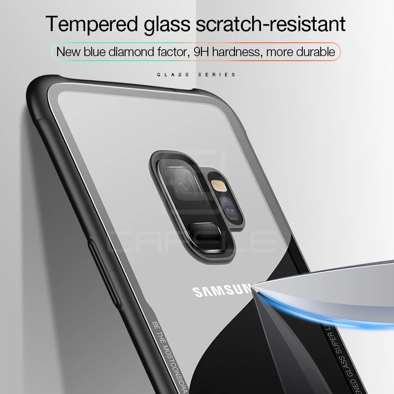 Cafele закаленное Стекло чехол для samsung Galaxy S9 плюс с уровнем твердости 9H твердость