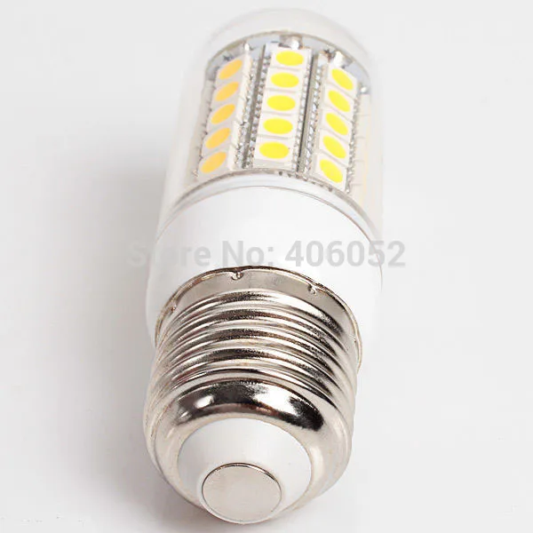

50 шт./лот ультра яркая лампа-Кукуруза E27 G9 5050smd Светодиодная лампа 220 в 9 Вт 59 Светодиодная лампа-кукуруза теплый белый/белый