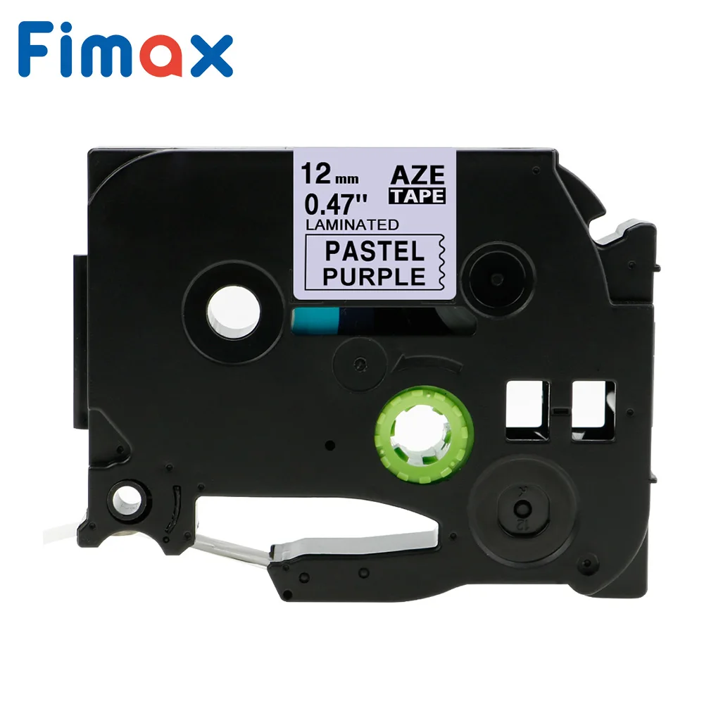 Ламинированные ленты Fimax TZe231 MQF31 MQ531 черно-фиолетовые совместимы с моделями для