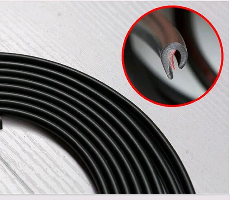 Стайлинг автомобиля защита от царапин на краях двери для Kia Rio K2 Sportage Soul Mazda 3 6 CX-5 Lada