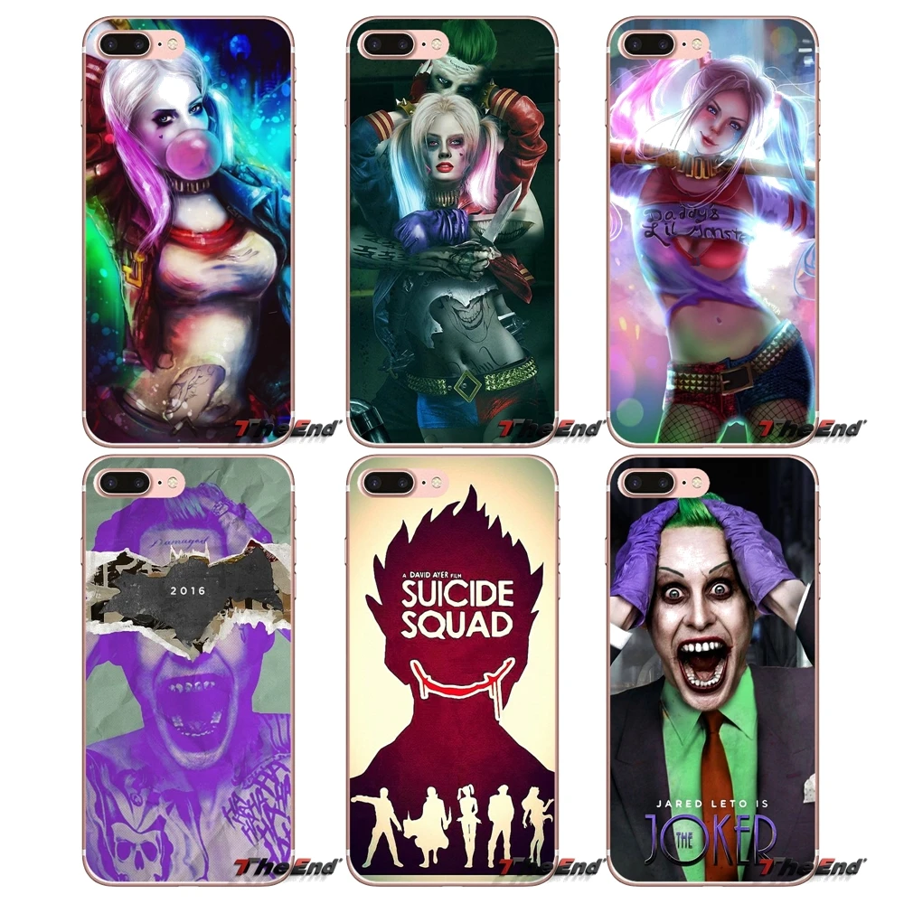 Harley Quinn плакат с джокером ТПУ силиконовый чехол для Huawei P Smart Y6 Pro P8 P9 P10 Nova P20 Lite Mini 2017