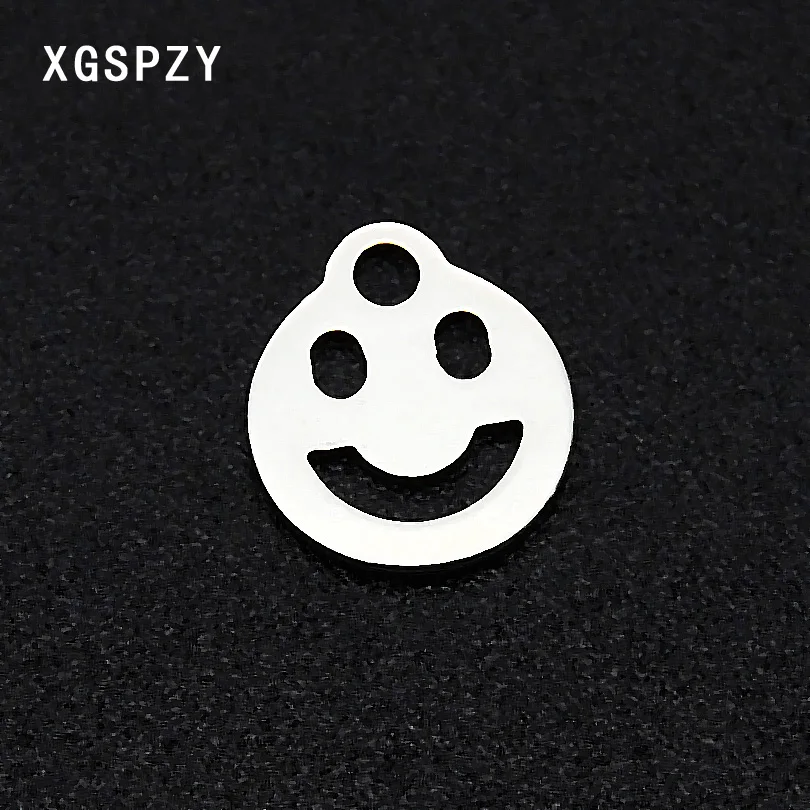 XGSPZY Fashion Round Stainless Steel Pendant Hollow Smile Design Bracelet / Anklet Necklace Jewelry Accessories PJ9957 | Украшения и