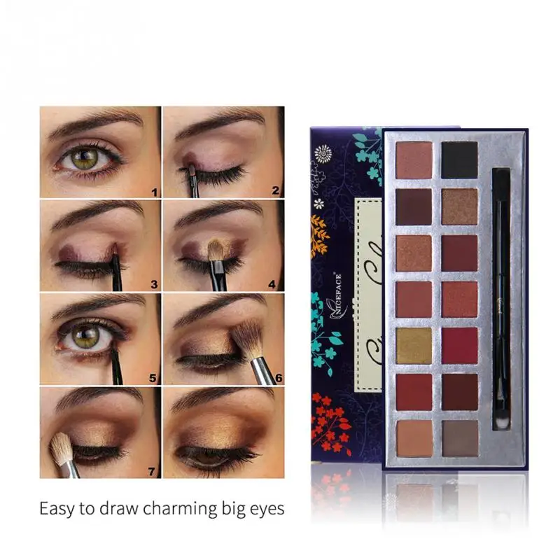 Профессиональный макияж Марка палитра теней Eye Shadow Косметика для макияжа жемчуг