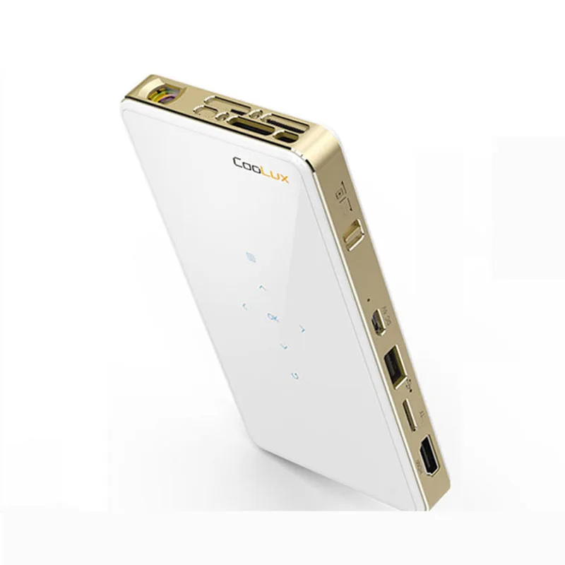 Coolux магазины Q6 Full HD 1080 P видео мини светодиодный проектор Android WIFI Airplay DLP карман