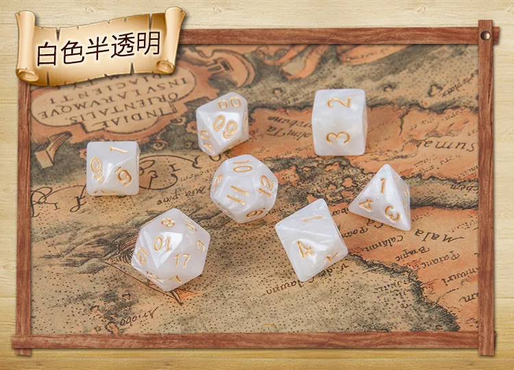 Poker Chips многогранные D & D4 D6 D8 D10 D12 D20 от System для Dungeons и Dragons Dice|Кубики| |