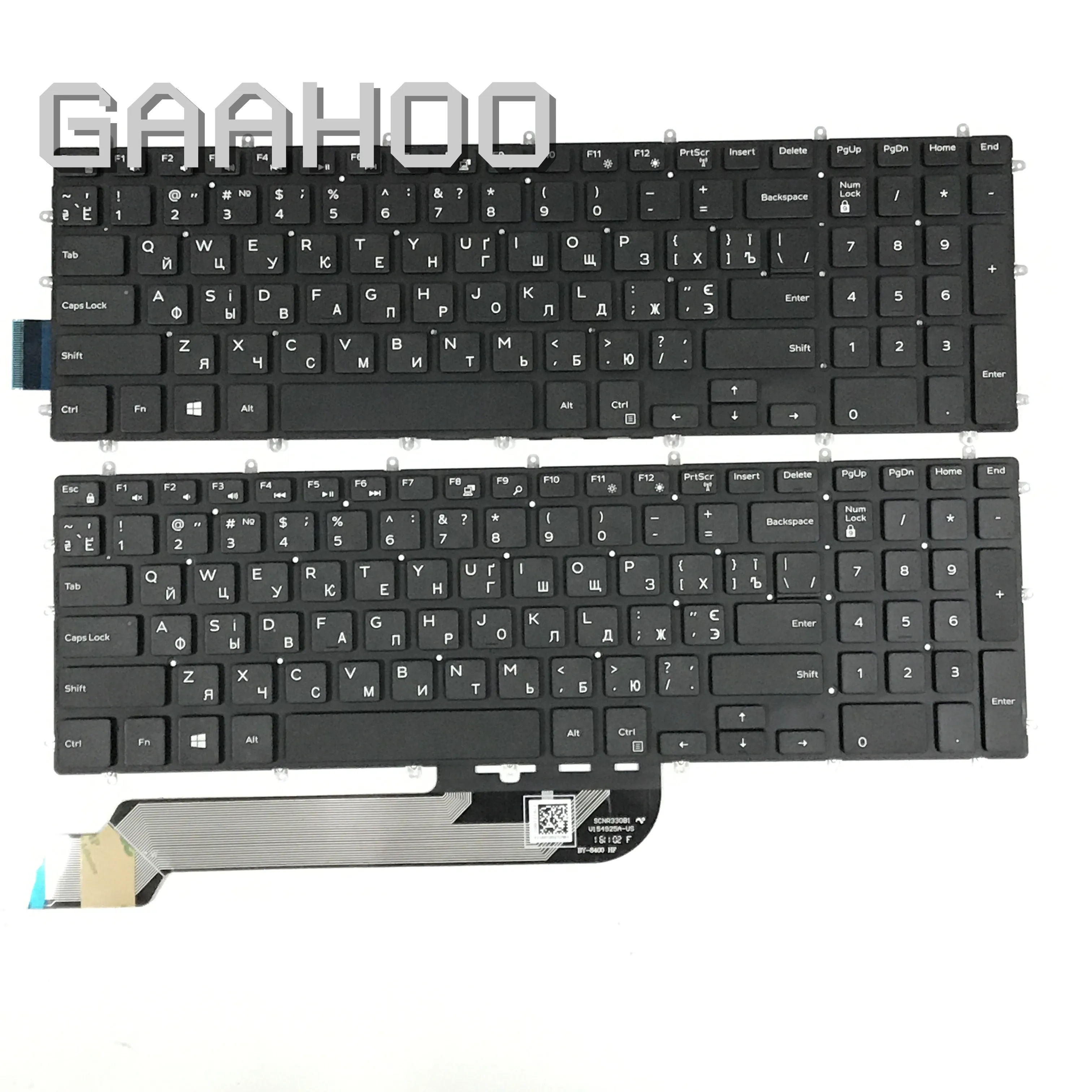 Русская клавиатура для ноутбука Dell Inspiron15 5570 5575 7577 7587 7568 7566 7567 5567 5565 15 7000 5568 5765 5767 7778
