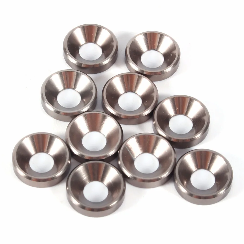 10 шт. стопорные зажимы M4 из алюминиевого сплава|m4 washer|washer m4titanium washer |