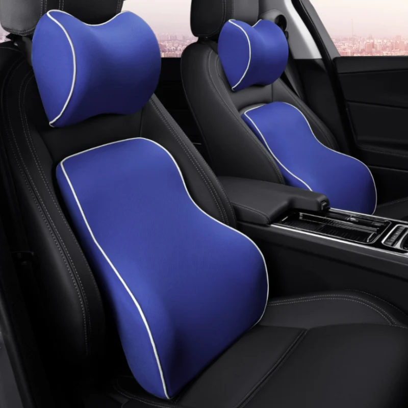 Автомобильная подушка для шеи поддержка поясницы талии подголовник спины