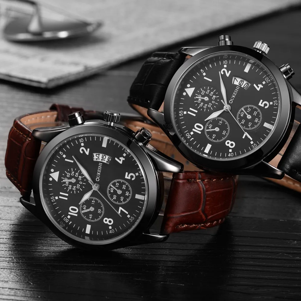 CCQ лучшие брендовые Роскошные Кварцевые часы мужские спортивные военные