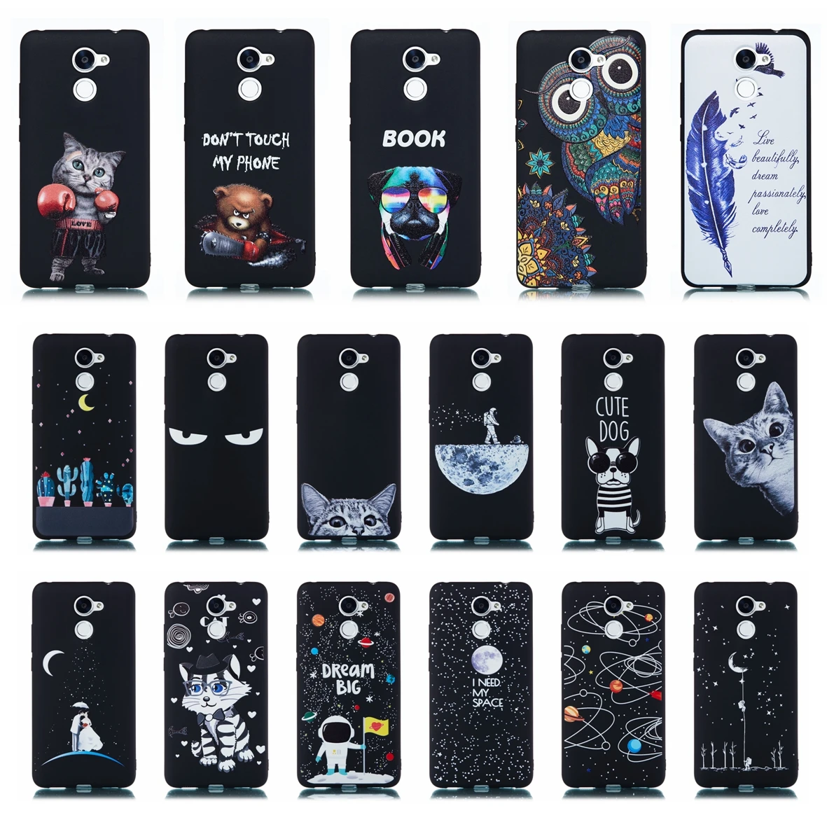 Роскошный чехол из ТПУ для Huawei Enjoy 7 Plus мобильного телефона Enjoy7 мягкие силиконовые